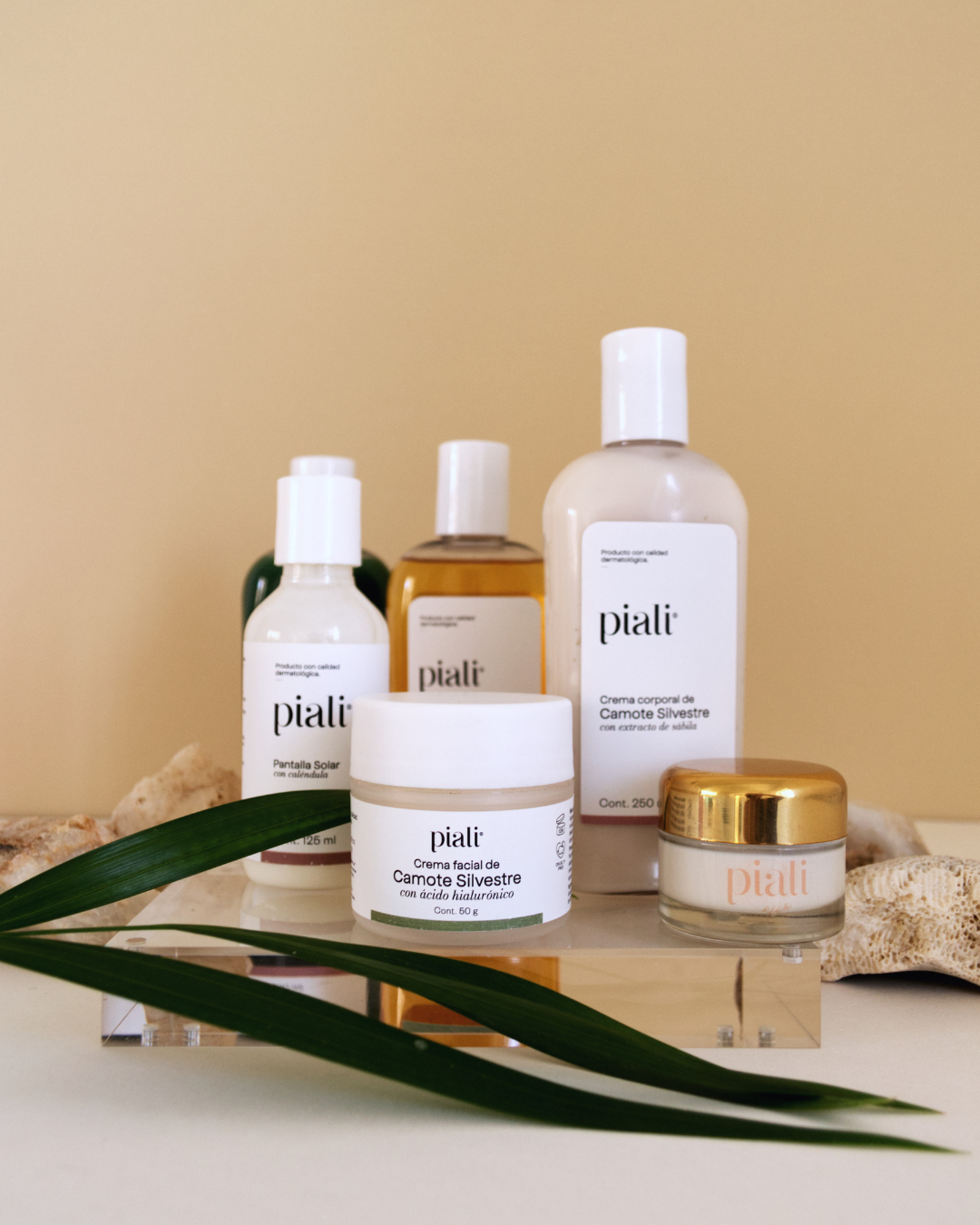 Crema corporal de camote silvestre