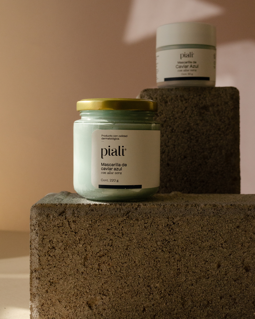 Mascarilla de caviar azul