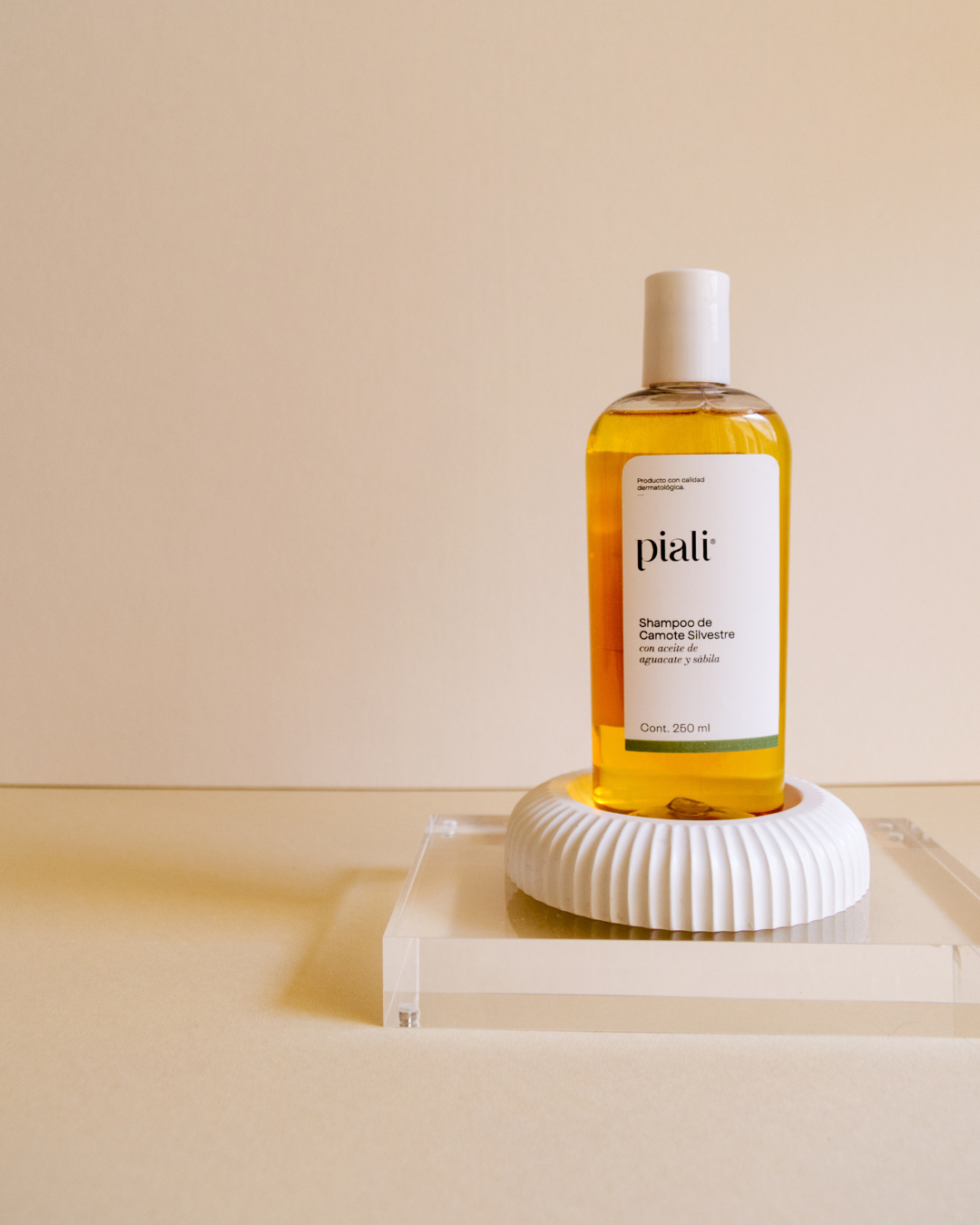 Shampoo de camote silvestre